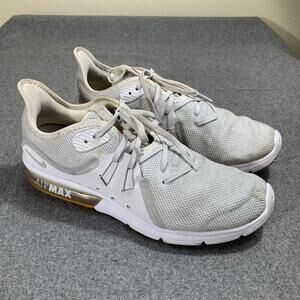 Nike Air Max Sequent 3 Womens Size 11 White Athletic Shoes